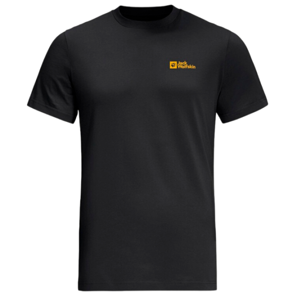 Tricou pentru bărbați Jack Wolfskin Essential T M Black photo 3 Tricou pentru bărbați Jack Wolfskin Essential T M Black photo 3