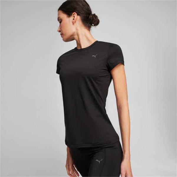Футболка для женщин Puma Studio Sheer Fashion Tee 6 % эластан/ Черный photo 3