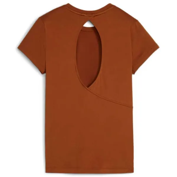 Футболка для женщин Puma Studio Sheer Fashion Tee 6 % эластан/ Коричневый photo 2