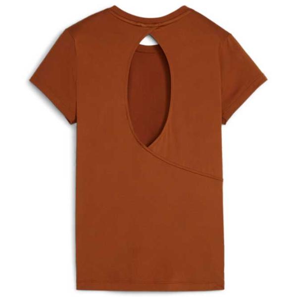 Футболка для женщин Puma Studio Sheer Fashion Tee 6 % эластан/ Коричневый photo 2