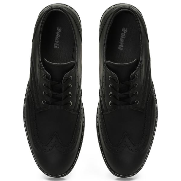 Pantofi pentru bărbați Polaris Shoes 3F 353617.M3PR Demisezon/ Black photo 3