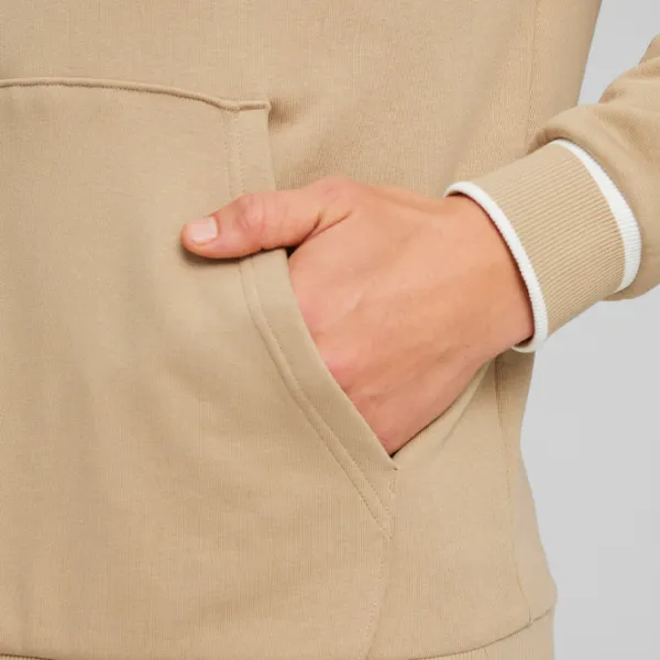 Hanorac pentru bărbați Puma Squad Hoodie Tr Drept/ Prairie Tan photo 7