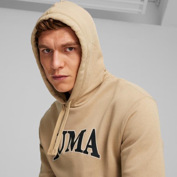 Hanorac pentru bărbați Puma Squad Hoodie Tr Drept/ Prairie Tan photo 7