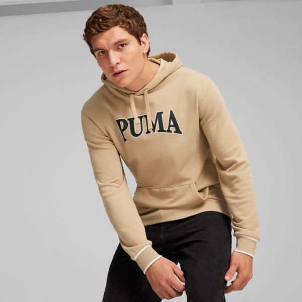 Hanorac pentru bărbați Puma Squad Hoodie Tr Drept/ Prairie Tan photo 3