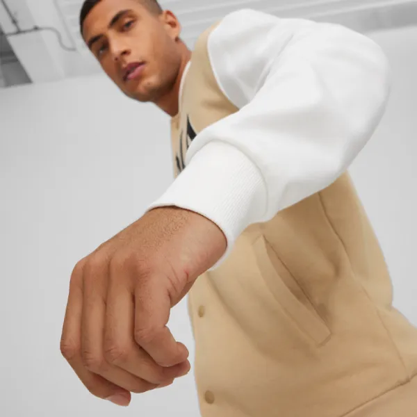 Толстовка для мужчин Puma Squad Track Jacket Tr Прямой/ Бежевый photo 5
