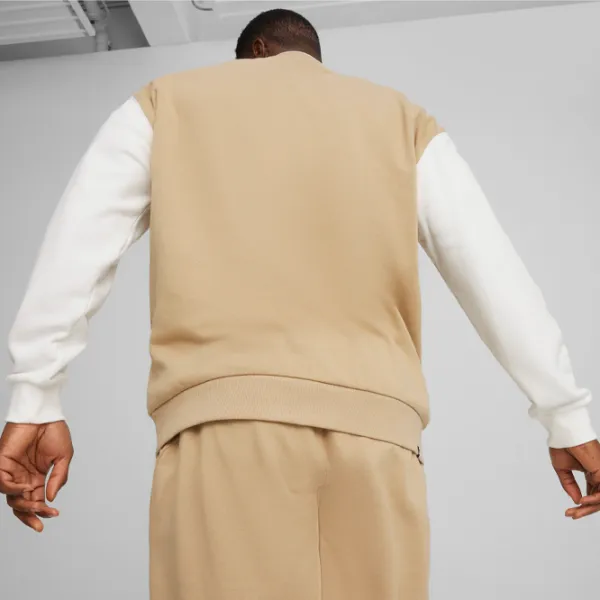 Hanorac pentru bărbați Puma Squad Track Jacket Tr Drept/ Beige photo 7