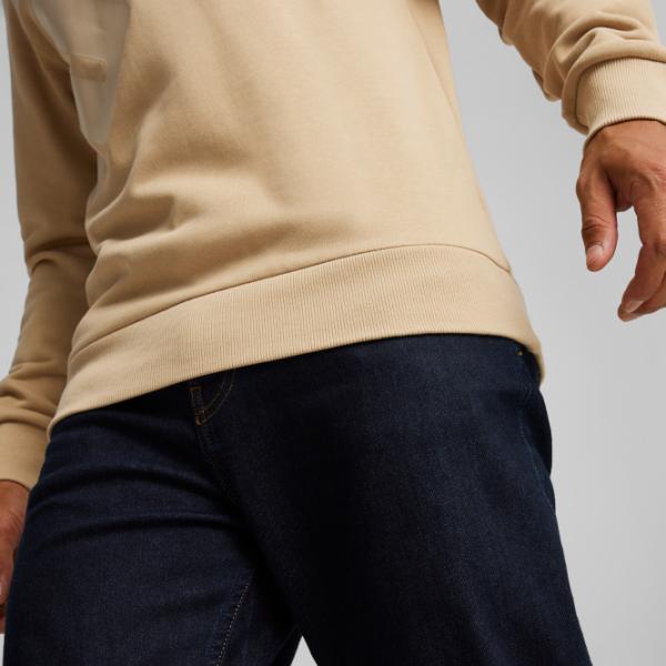 Hanorac pentru bărbați Puma Power Graphic Crew Tr Drept/ Beige photo 7