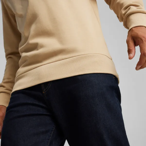 Hanorac pentru bărbați Puma Power Graphic Crew Tr Drept/ Beige photo 7