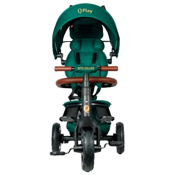 Triciclu Qplay Rito Deluxe Green photo 4