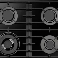 Plită încorporabilă pe gaz Hansa BHKS671830 Vitroceramică/ Black photo 3