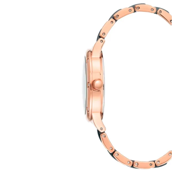 Ceas de mână pentru femei ANNE KLEIN AK/ 3758NVRG Cuarț/ 34 mm photo 3 Ceas de mână pentru femei ANNE KLEIN AK/ 3758NVRG Cuarț/ 34 mm photo 3
