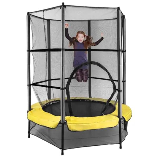 Батут Klarfit Rocketkid 5471733 Желтый/ Диаметр - 140 см photo 2