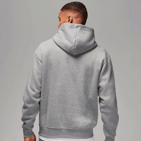 Толстовка для мужчин Nike Jordan Brooklyn Fleece Printed Прямой/ Серый photo 2