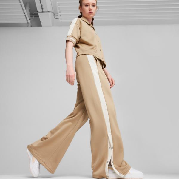 Pantaloni spotivi pentru femei Puma T7 For The Fanbase Relaxed Track Pants Pt XS/ Prairie Tan photo 3