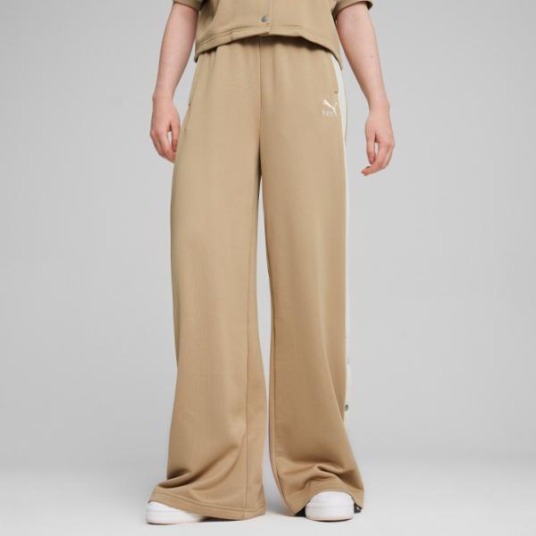Спортивные штаны для женщин Puma T7 For The Fanbase Relaxed Track Pants Pt M/ Prairie Tan photo 4
