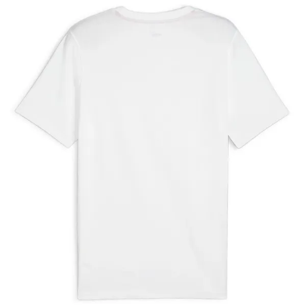 Tricou pentru bărbați Puma F1 Ess Tonal Logo Tee 100% bumbac/ White photo 2
