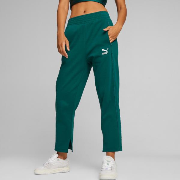 Pantaloni sportivi pentru femei Puma T7 High Waist Pants XS/ Malachite photo 6