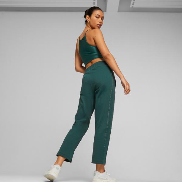 Спортивные брюки для женщин Puma T7 High Waist Pants S/ Malachite photo 4