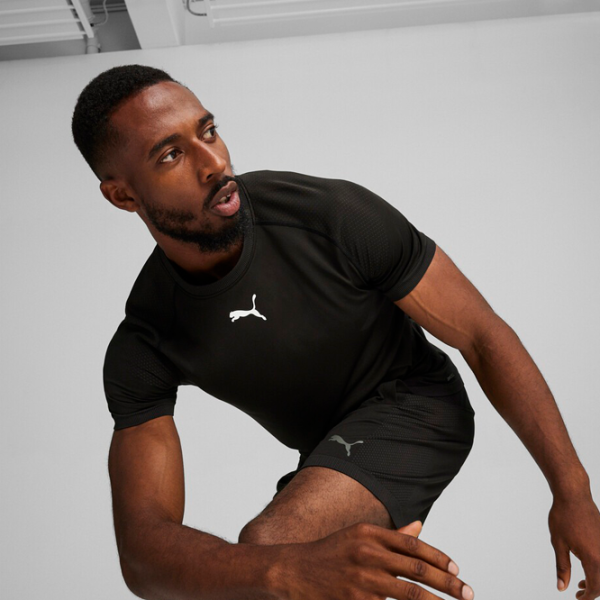Футболка для мужчин Puma Formknit Seamless Tee 77 % полиэстер, 23 % нейлон/ Черный photo 3
