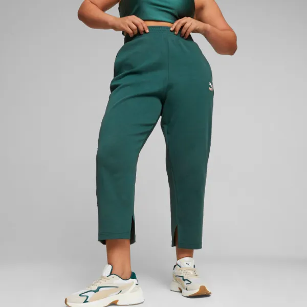 Pantaloni sportivi pentru femei Puma T7 High Waist Pants XL/ Malachite photo 6 Pantaloni sportivi pentru femei Puma T7 High Waist Pants XL/ Malachite photo 6