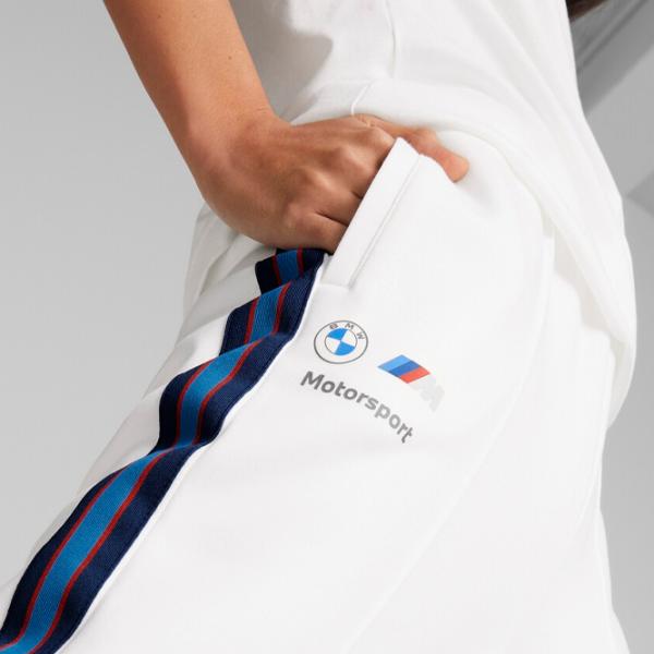 Pantaloni sportivi pentru femei Puma Bmw Mms Wmn Mt7 Track Pants XL/ White photo 5