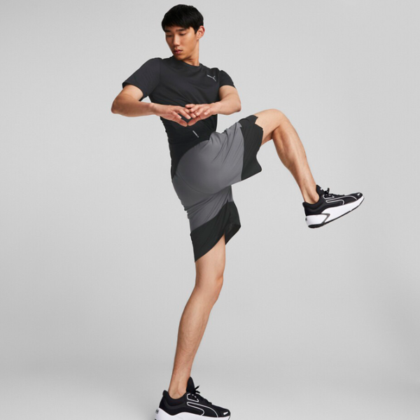 Tricou pentru bărbați Puma Train Fav Blaster Tee 100% poliester/ Black photo 5