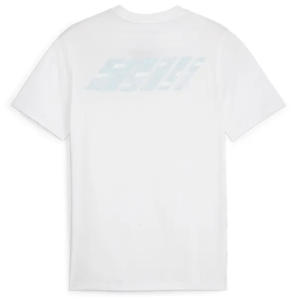 Tricou pentru bărbați Puma Amg Graphic Tee 100% bumbac/ White photo 2