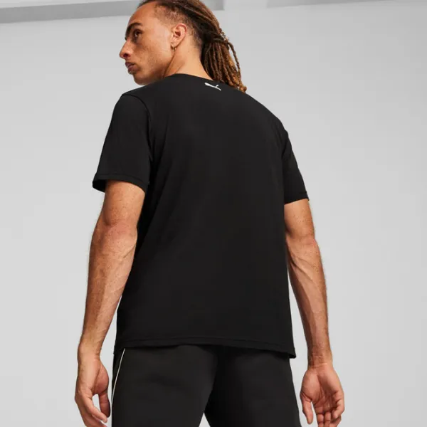 Футболка для мужчин Puma Ferrari Race Big Shield T Coloured 100% хлопок/ Черный photo 4