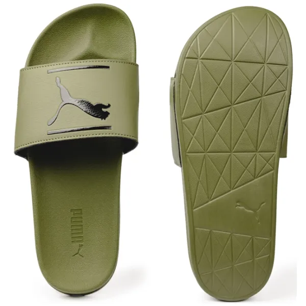 Шлепанцы для мужчин Puma Leadcat Ftr Comfort 39/ Оливковый photo 2
