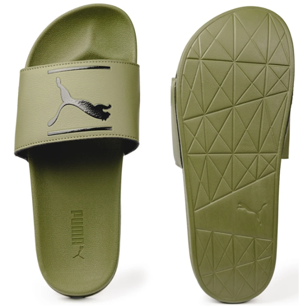 Шлепанцы для мужчин Puma Leadcat Ftr Comfort 39/ Оливковый photo 2