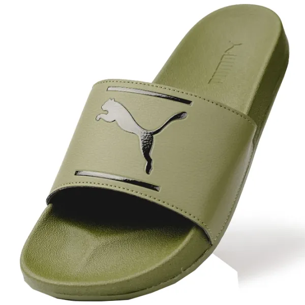 Шлепанцы для мужчин Puma Leadcat Ftr Comfort 39/ Оливковый photo 3