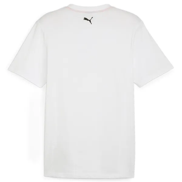 Tricou pentru bărbați Puma Ferrari Race Big Shield Tee Tonal 100% bumbac/ White photo 2