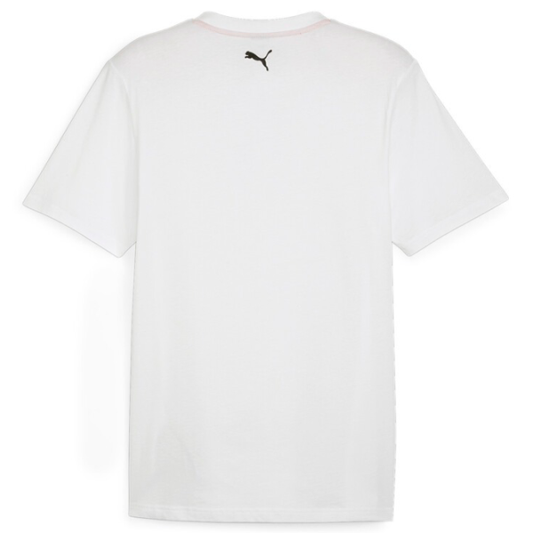 Tricou pentru bărbați Puma Ferrari Race Big Shield Tee Tonal 100% bumbac/ White photo 2