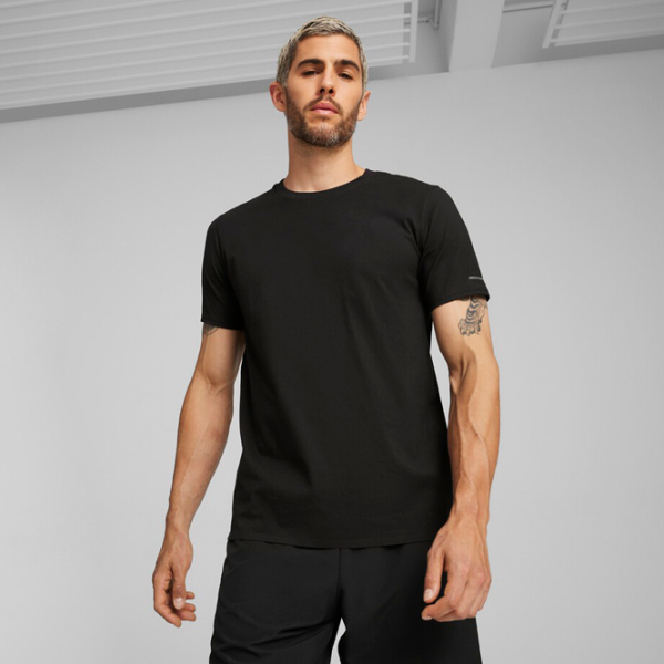 Футболка для мужчин Puma Porsche Essential T-Shirt 100% хлопок/ Черный photo 3