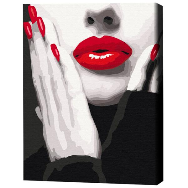 Картина по номерам BrushMe Еффектный красный 40 x 30 cm/ Вертикальная photo 3 Картина по номерам BrushMe Еффектный красный 40 x 30 cm/ Вертикальная photo 3