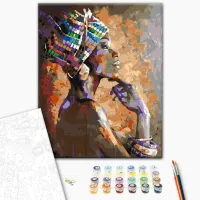 Картина по номерам BrushMe Ведьма 50 x 40 см/ Вертикальная photo 2