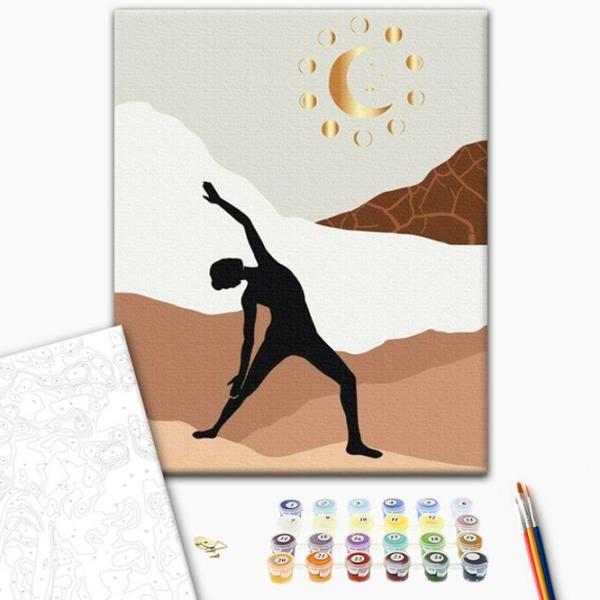 Pictură pe numere BrushMe Arta armoniei nr. 2 50 x 40 cm/ Verticală photo 2