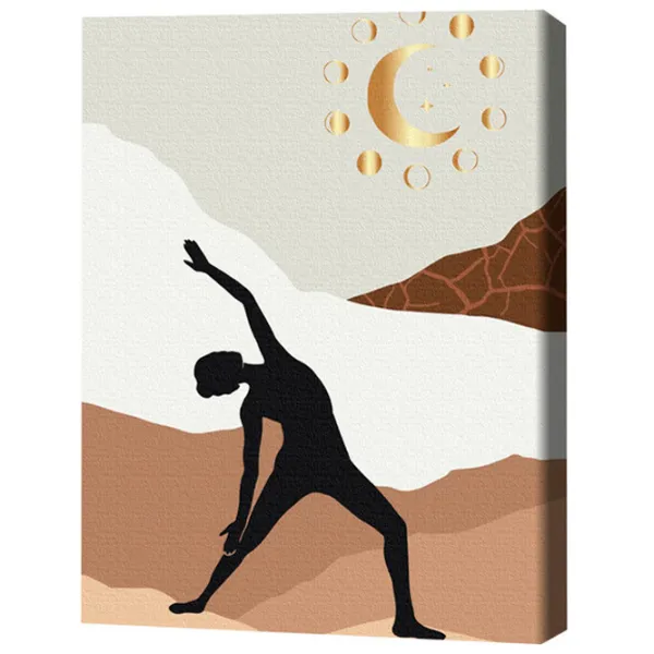 Pictură pe numere BrushMe Arta armoniei nr. 2 50 x 40 cm/ Verticală photo 3