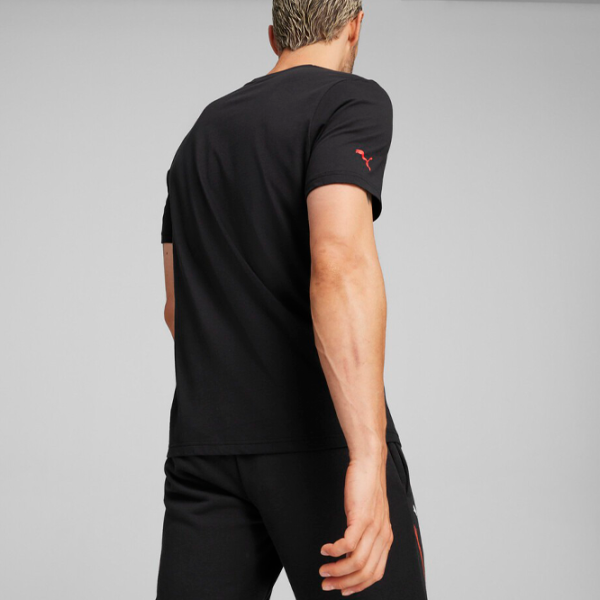 Футболка для мужчин Puma F1 Ess Logo Tee 100% хлопок/ Черный photo 4