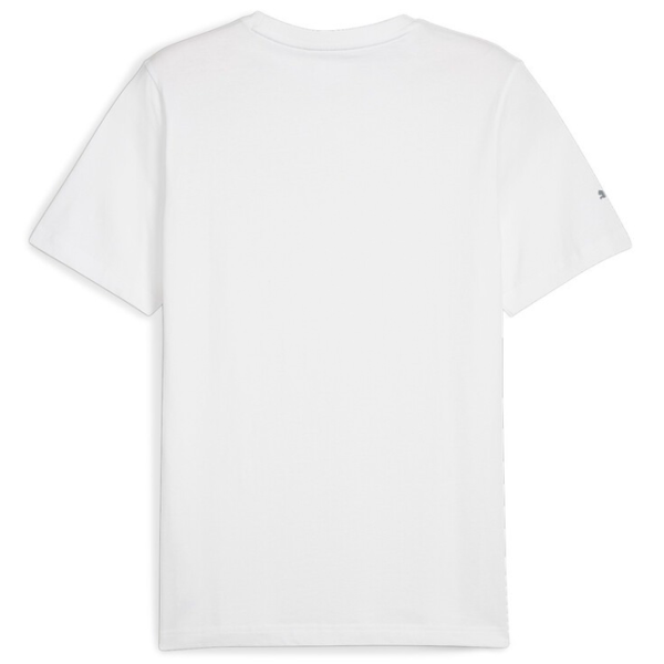 Футболка для мужчин Puma Bmw Mms (Logo) Graphic Tee 100% хлопок/ Белый photo 2