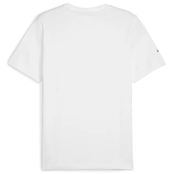 Футболка для мужчин Puma Bmw Mms (Logo) Graphic Tee 100% хлопок/ Белый photo 2