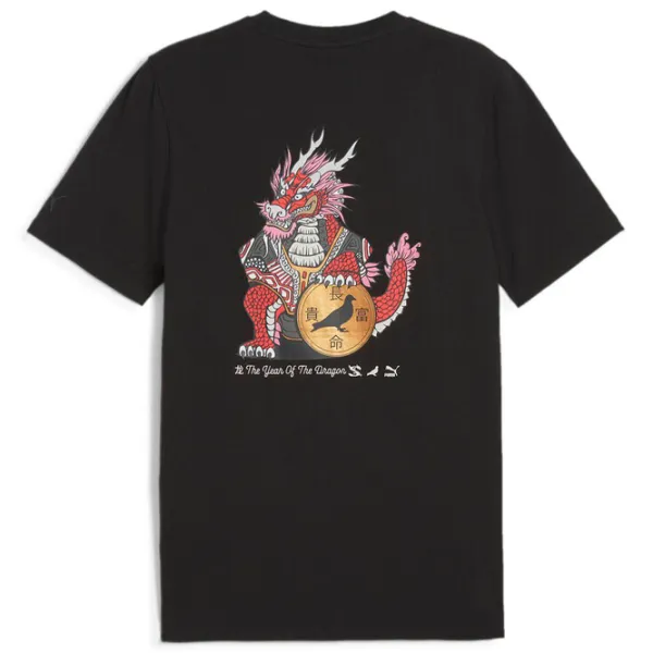Футболка для мужчин Puma X Staple Graphic Tee 100% хлопок/ Черный photo 2