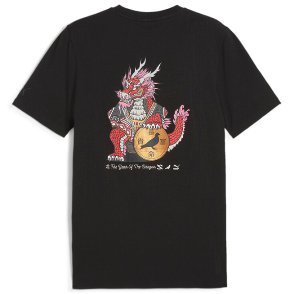 Футболка для мужчин Puma X Staple Graphic Tee 100% хлопок/ Черный photo 2