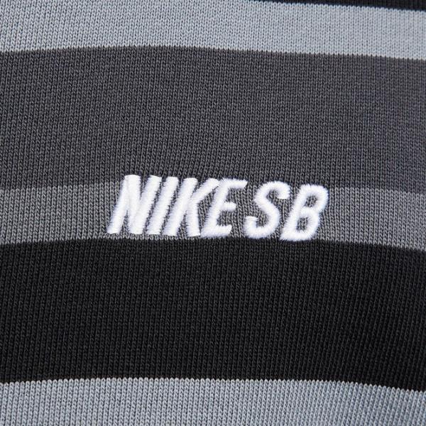 Hanorac pentru bărbați Nike Sb Flc Fz Stripes Drept/ Gray photo 7