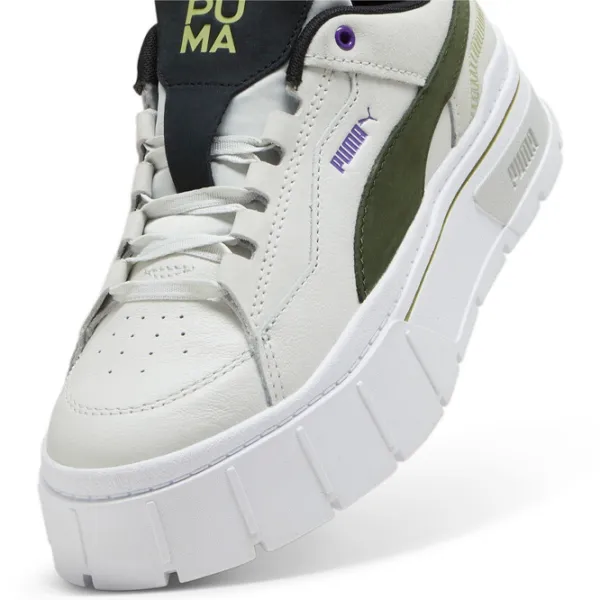 Ghete pentru femei Puma Mayze Stack Xpl Infuse Wns Toamnă - iarnă/ Gray photo 5