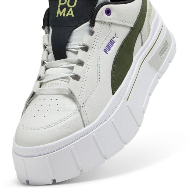 Ghete pentru femei Puma Mayze Stack Xpl Infuse Wns Toamnă - iarnă/ Gray photo 5