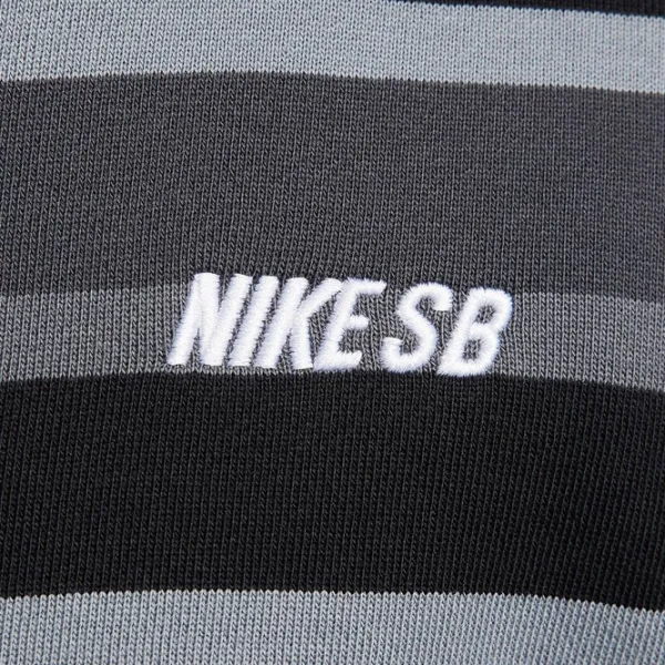 Hanorac pentru bărbați Nike Sb Flc Fz Stripes Drept/ Gray photo 8