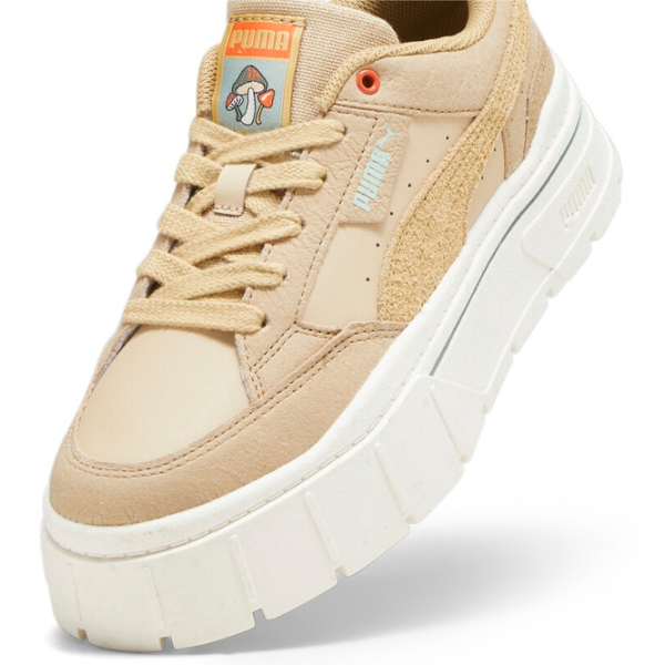Кеды для женщин Puma Mayze Stack Re:Place Wns Осень - Зима/ Бежевый photo 5