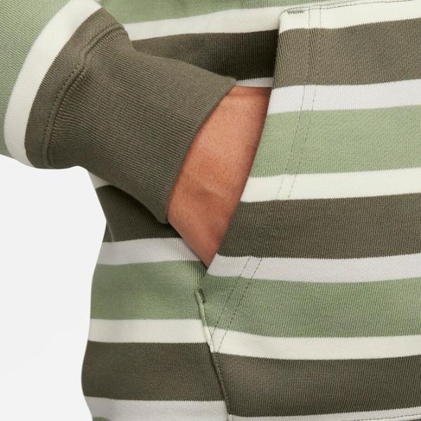 Hanorac pentru bărbați Nike Sb Flc Fz Stripes Drept/ Green photo 7