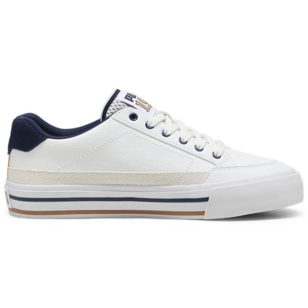 Ghete pentru bărbați Puma Court Classic Vulc Retro Club 40 / White photo 3